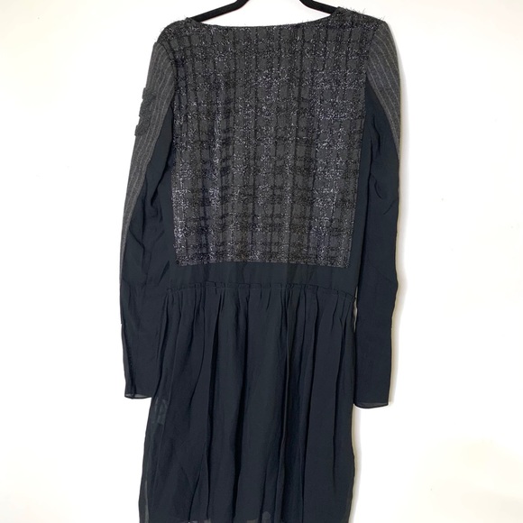 NWT Coast Weber Ahaus Metallic Tweed Wool Dress - Picture 10 of 11